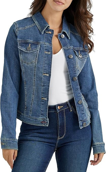 Wrangler Authentics womens Stretch Denim Jacket